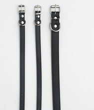 Load image into Gallery viewer, Black Suede Dog Collar-Pets Accessories-Mooki-PETsgoi