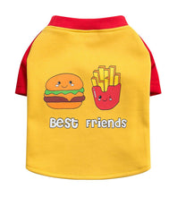 Load image into Gallery viewer, Hamburgers and French Fries Printing Hoodie for Dogs and Cats-Clothing-Mooki-PETsgoi