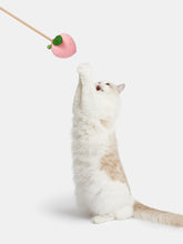Load image into Gallery viewer, Blossom Peach Cat Teaser Wand