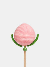Load image into Gallery viewer, Blossom Peach Cat Teaser Wand