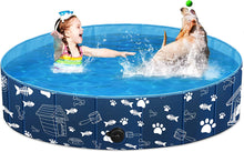 Load image into Gallery viewer, Foldable Dog Pool for Kids Baby
