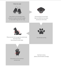 Load image into Gallery viewer, Lucymo Natural Coconut Oil Dry Cleaning Gloves Wet Wipe