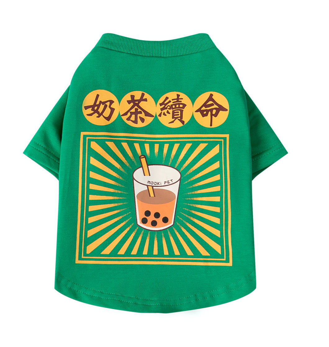 Pets Green Milk Tea Hoodie-Clothing-Mooki-PETsgoi