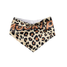 Load image into Gallery viewer, Copy of Adjustable Neck scarf Bandana for all Pets Leopard Printed
