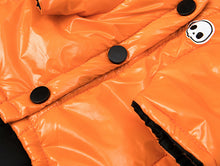 Load image into Gallery viewer, Skull Orange Cotton-Padded Coat-Clothing-Mooki-PETsgoi
