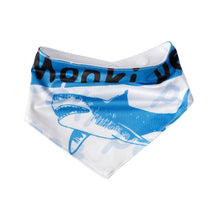 Load image into Gallery viewer, Adjustable Neck scarf Bandana for all Pets Shark Printed
